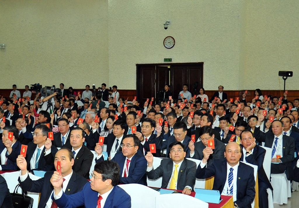 Các đại biểu tham dự phiên trù bị Đại hội đại biểu Đảng bộ Khối Doanh nghiệp Trung ương lần thứ III, nhiệm kỳ 2020-2025