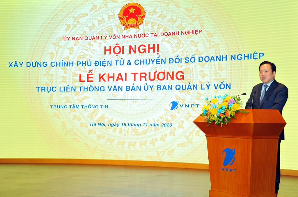Chủ tịch Ủy ban Quản lý vốn nhà nước tại doanh nghiệp Nguyễn Hoàng Anh