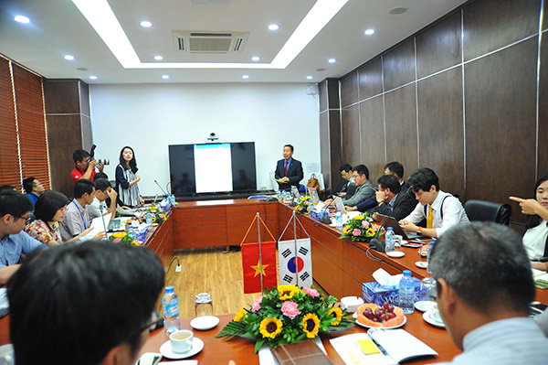 Doanh nghiệp Hàn Quốc giới thiệu sản phẩm, dịch vụ