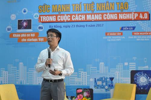 Mr. Tran Nguyen Vu, Director of IBM Vietnam Software Solutions Group talked about the startup story