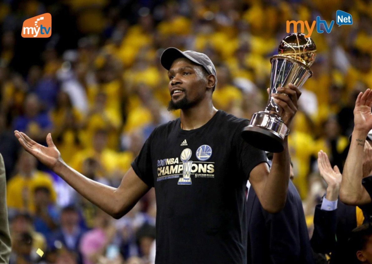 Kevin Durant và Golden State Warriors là chủ nhân của chức vô địch năm gần nhất.
