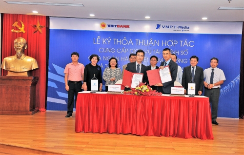 VNPT-Media corporation provides financial services for VietBank