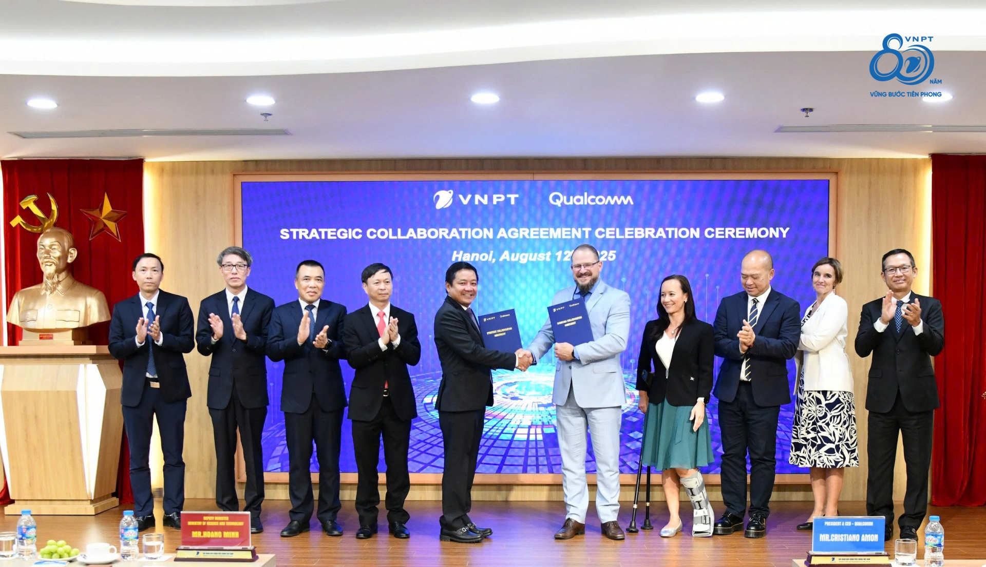 VNPT - QUALCOMM hợp tác chiến lược hướng tới thành lập Trung tâm Xuất sắc
