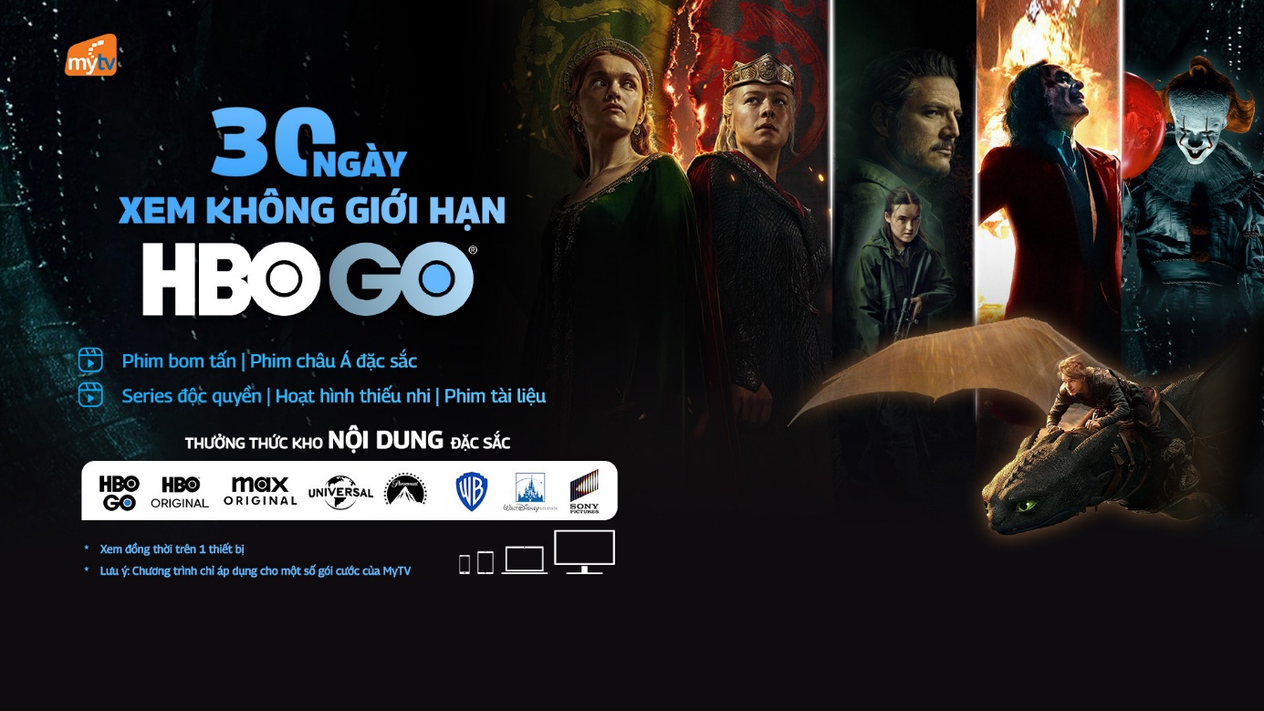 MyTV nâng cấp trải nghiệm HBO GO – Khẳng định vị thế nền tảng phim ảnh cao cấp năm 2026