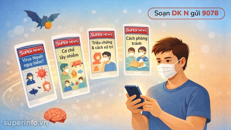 Super News cập nhật: Hiểu đúng về virus Nipah để chủ động phòng tránh