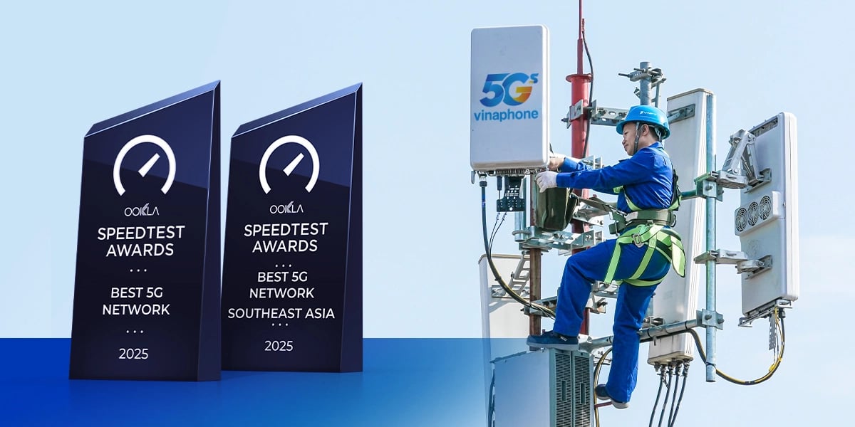 Những yếu tố giúp mạng 5G VinaPhone dẫn đầu Đông Nam Á