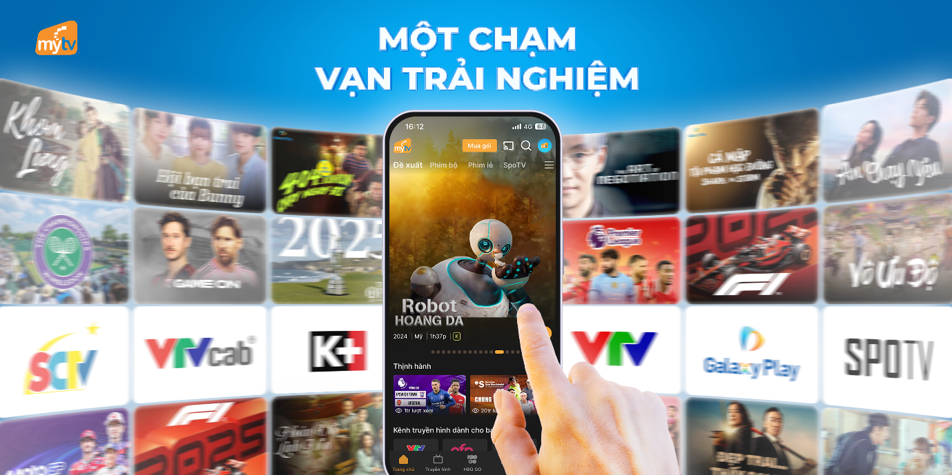 MyTV ra mắt gói VIP & SVIP – MỘT CHẠM, VẠN TRẢI NGHIỆM