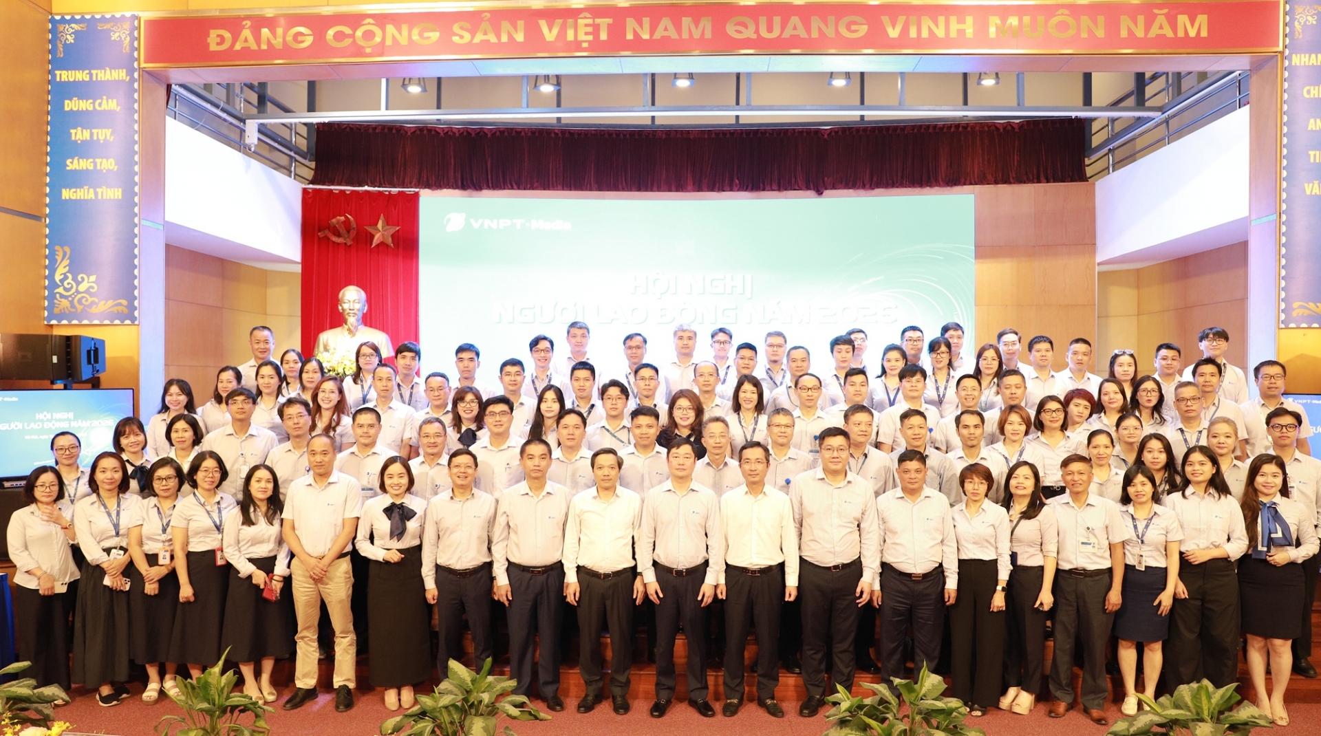 Tổng công ty VNPT-Media tổ chức thành công Hội nghị Người lao động năm 2026