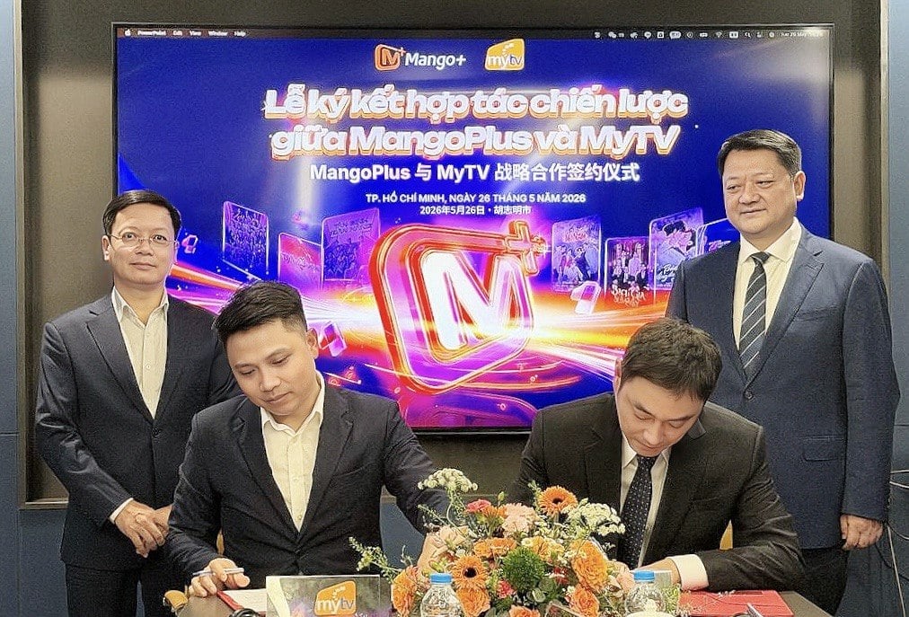 Truyền hình MyTV ký kết hợp tác quốc tế cùng Mango+