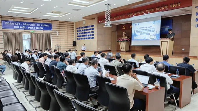 VNPT phối hợp Sở Xây dựng TPHCM tập huấn triển khai phần mềm quản lý sử dụng tạm thời lòng đường, hè phố