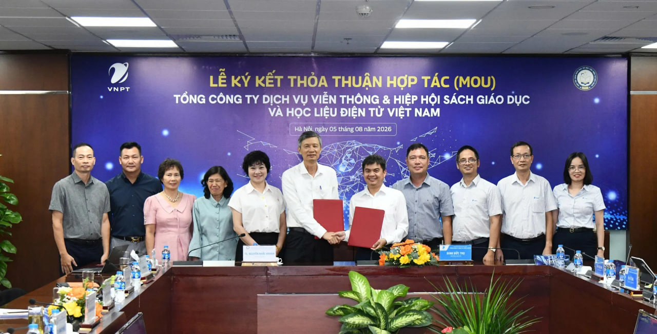 VNPT VinaPhone và VAEDR hợp tác phát triển hệ sinh thái học liệu số