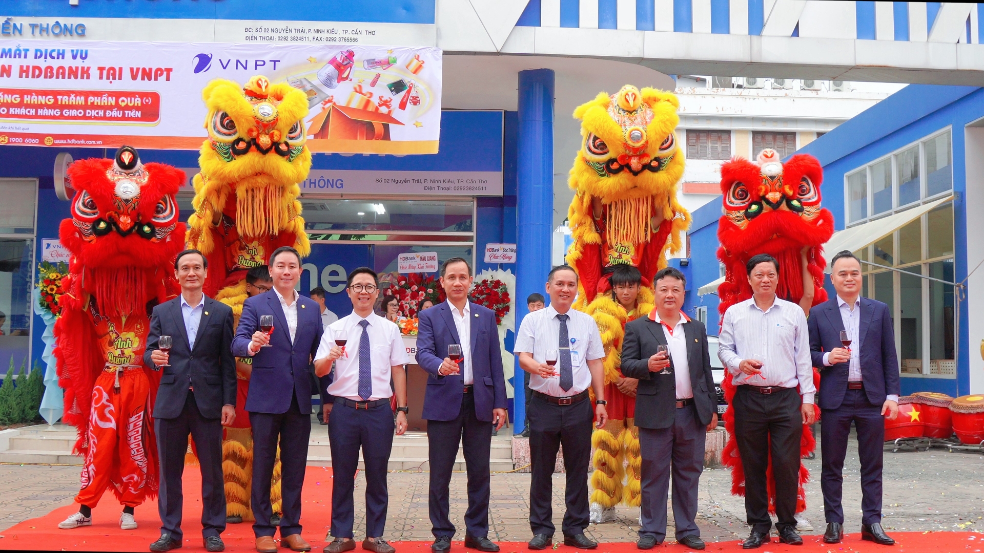 Ra mắt 38 điểm đại lý thanh toán HDBank tại VNPT Cần Thơ, mở rộng tiện ích tài chính đến người dân