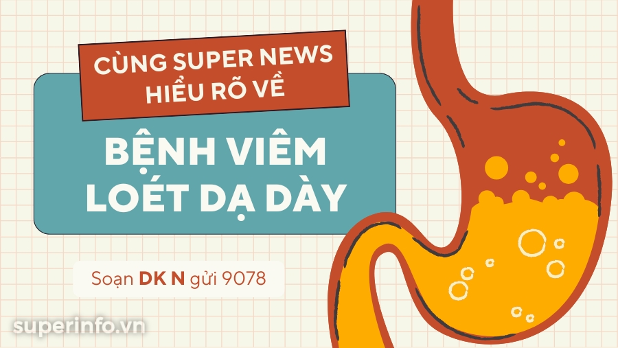 Super News tư vấn: Cải thiện và hạn chế tái phát viêm loét dạ dày