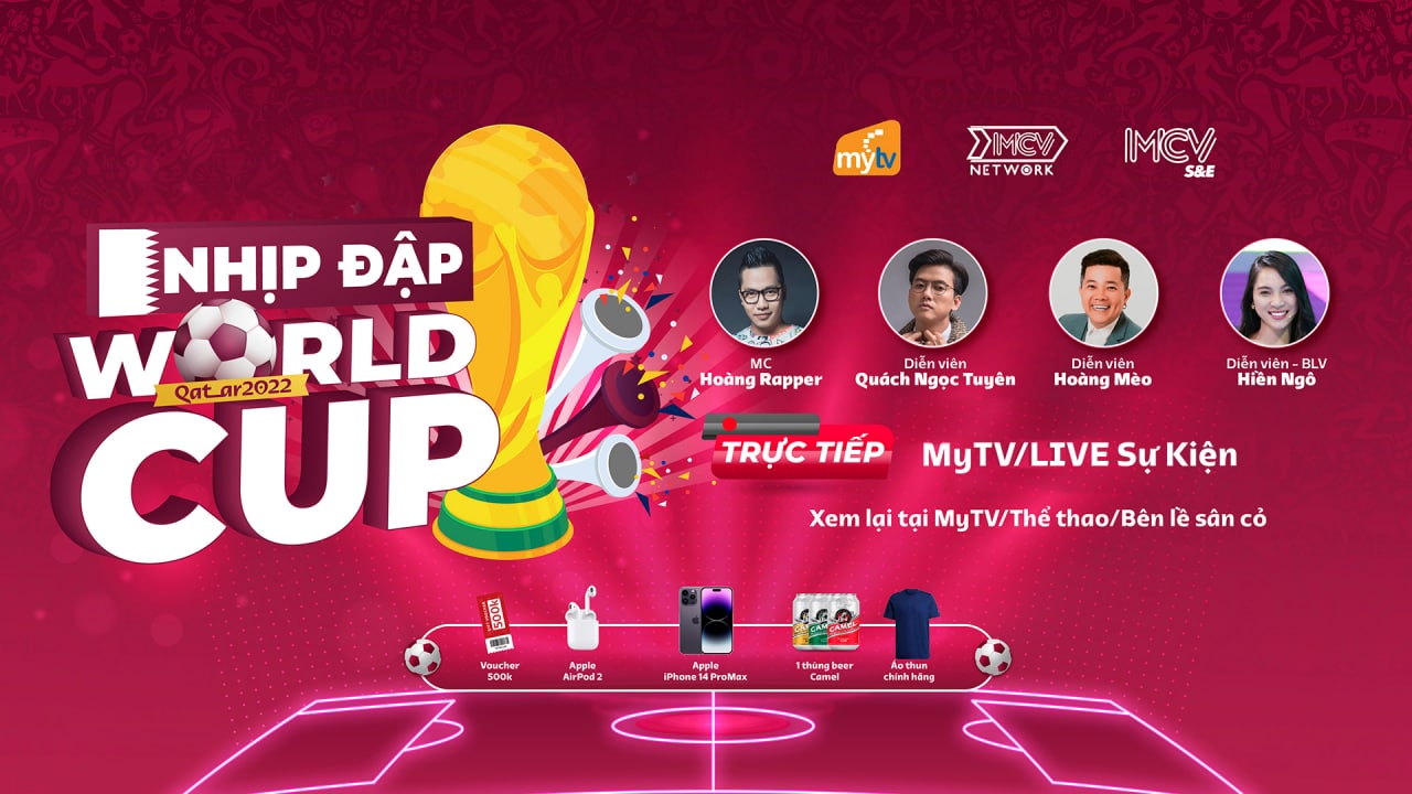 World Cup fanatics can't miss exclusive sports shows on MyTV