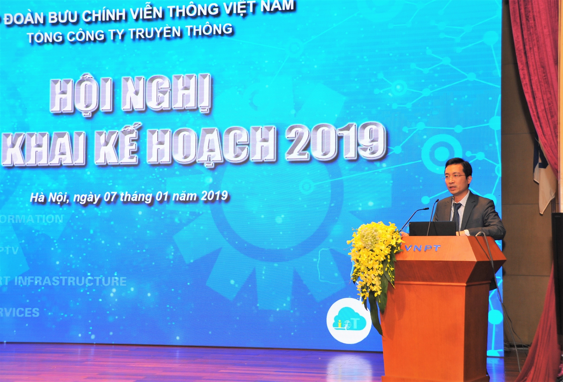 Mr. Duong Thanh Long, VNPT-Media's General Director: Following VNPT 4.0 strategy, VNPT-Media will continue to transform existing services into services with digital service structure.